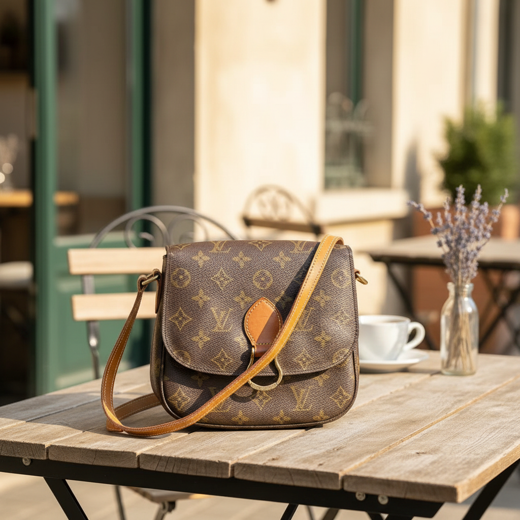 95新 LouisVuitton/路易威登   老花马鞍斜挎包 1829 9618 