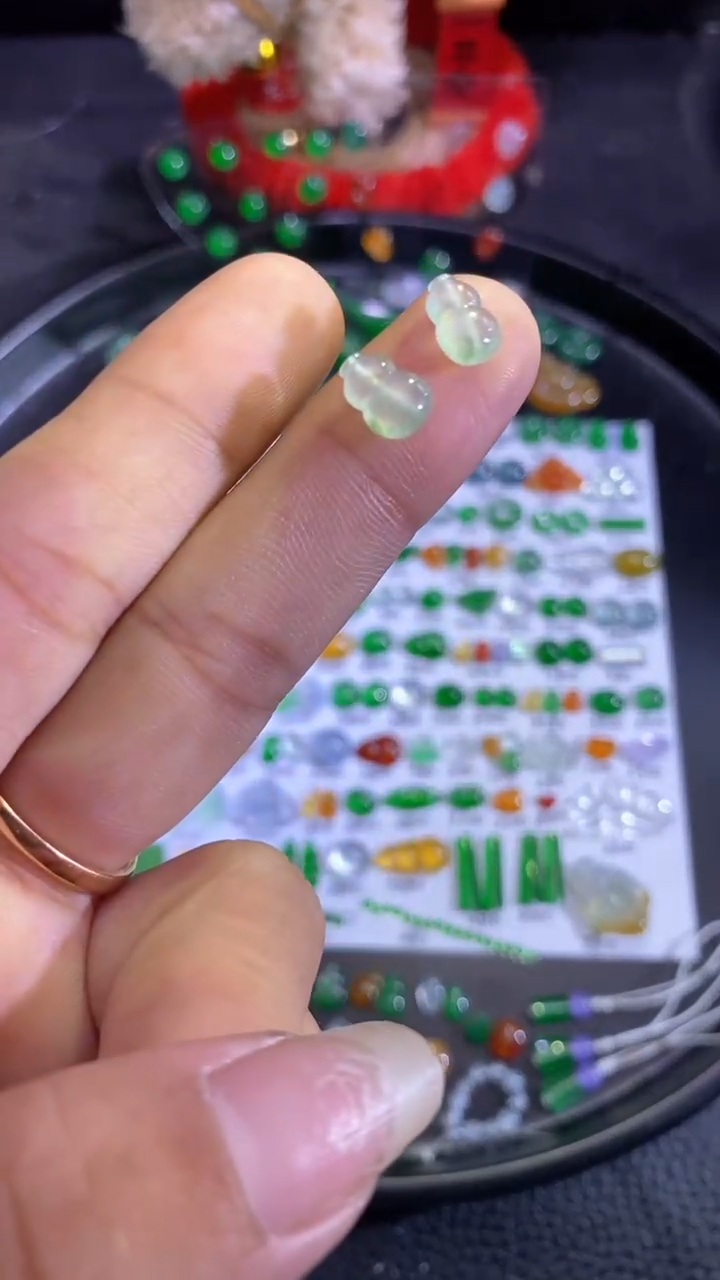 未镶嵌挂件翡翠葫芦