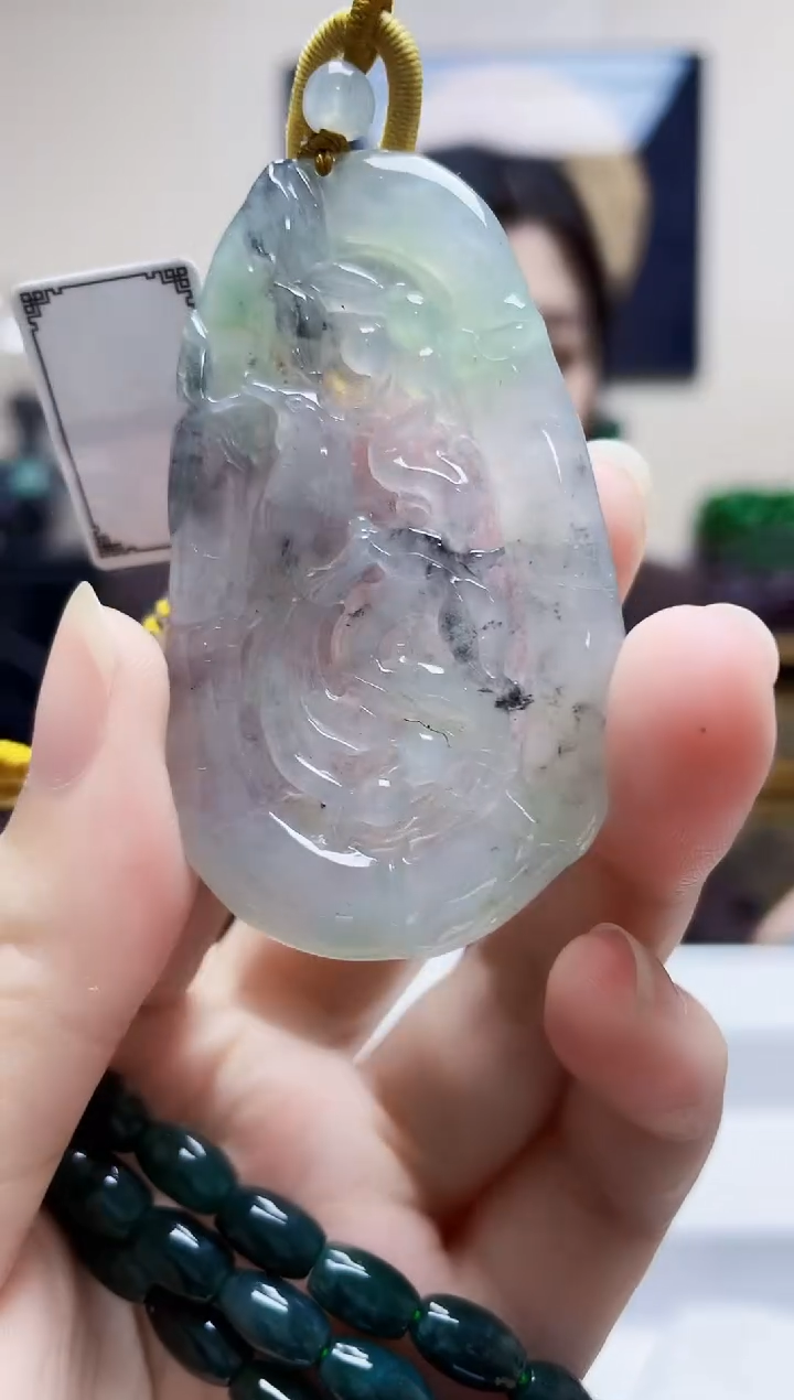 未镶嵌定制翡翠吊坠204