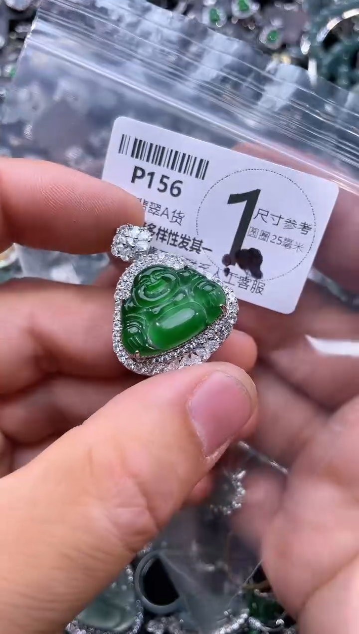 【闪购商品】翡翠颈饰未镶嵌P156基地