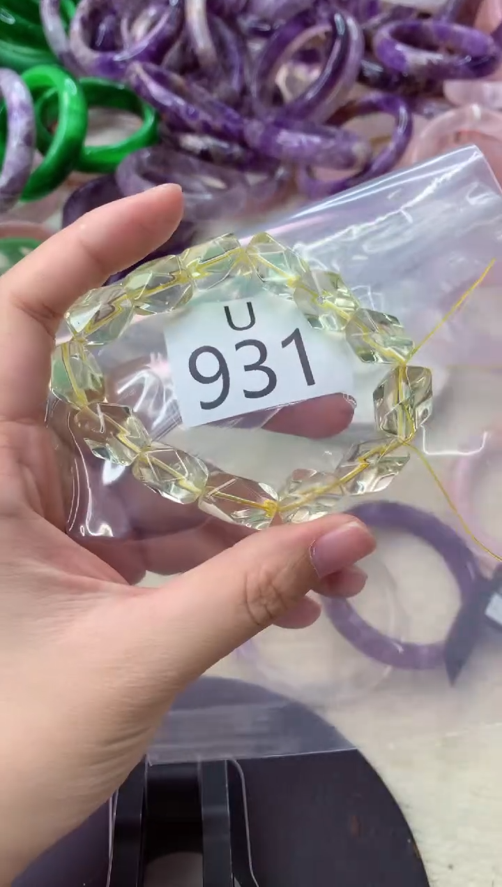 未镶嵌手镯水晶U931