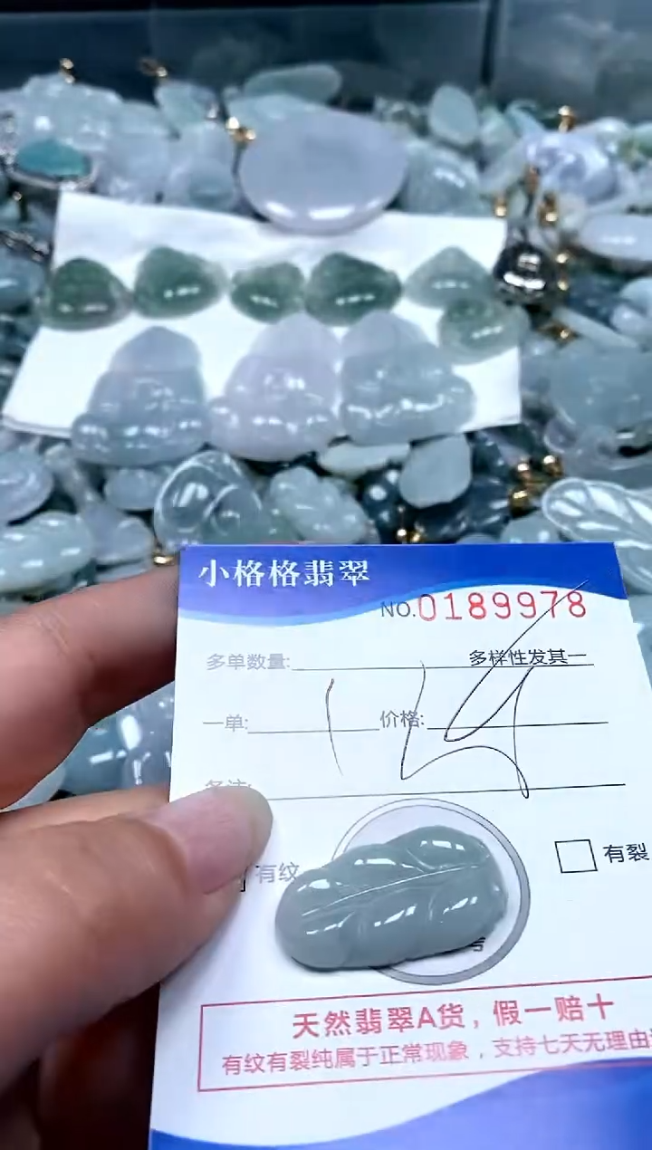 【闪购商品】翡翠颈饰未镶嵌闪购商品0189978