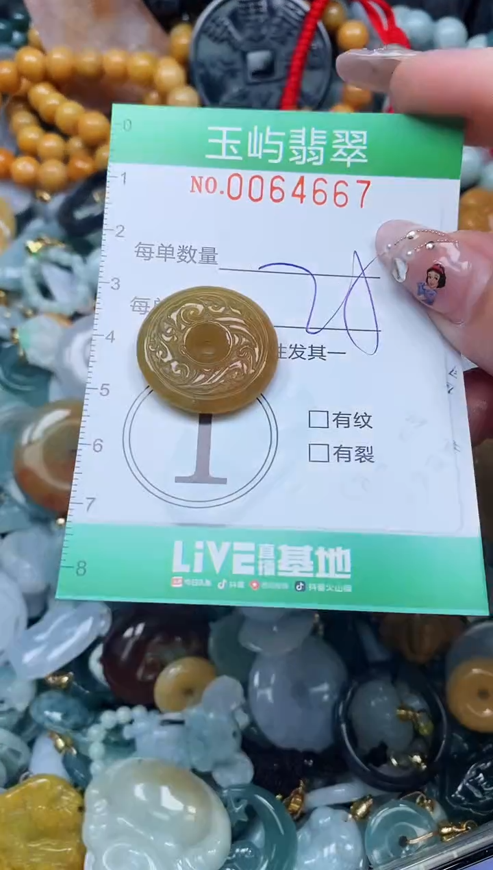 【闪购商品】翡翠颈饰未镶嵌闪购0064667