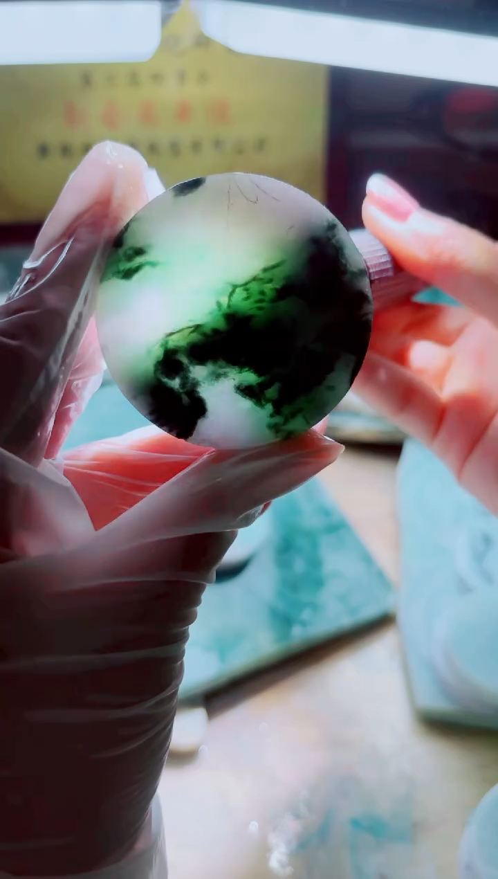 翡翠未镶嵌颈饰A货曹星775