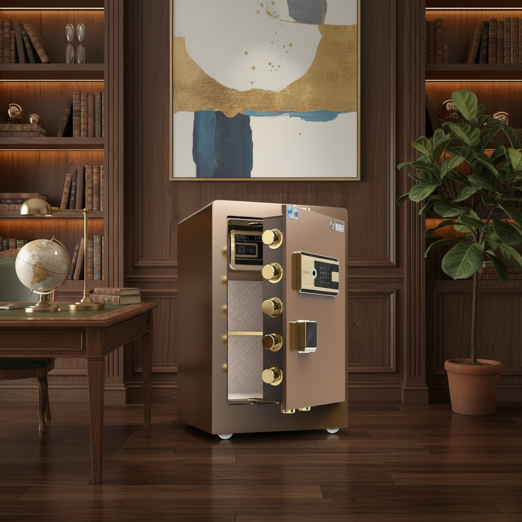 虎牌虎牌保险柜    2025新款家用国标认证加厚加重WiFi