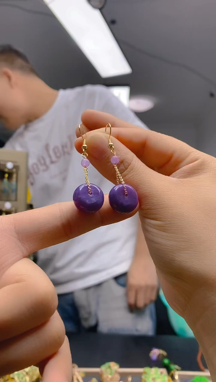 【闪购商品】玛瑙/玉髓耳饰合金9玛瑙饰品