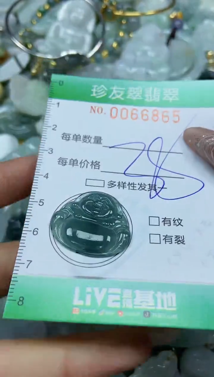 【闪购商品】翡翠颈饰未镶嵌闪购商品0066865