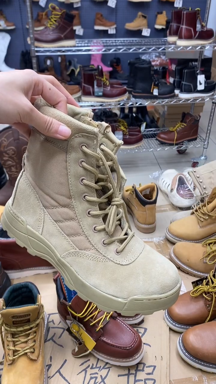 牛皮44码，A中帮牛皮侧拉链，运动鞋码 脚胖建议拍大， 默认微瑕