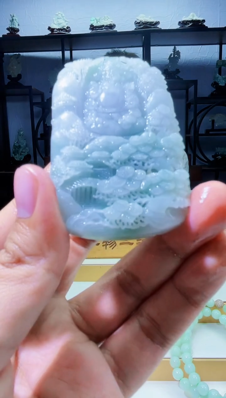【闪购商品】定制翡翠未镶嵌毛货02040091