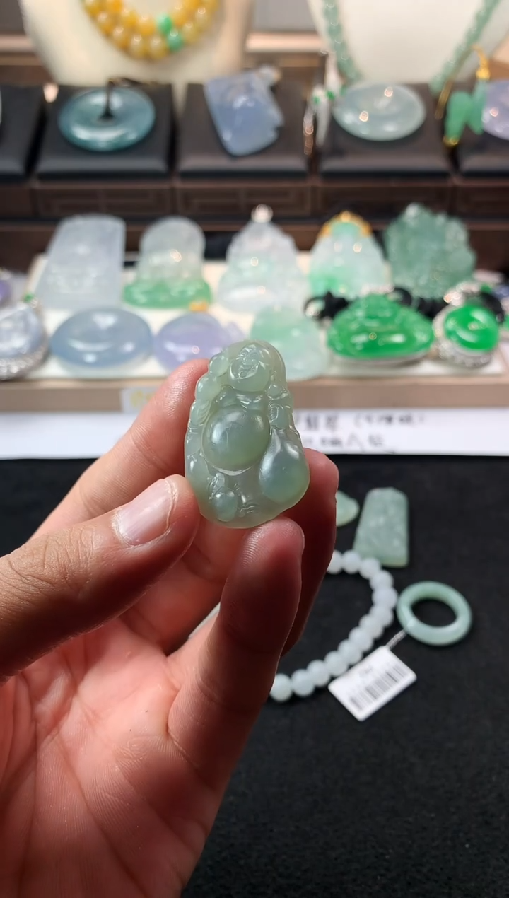 未镶嵌定制翡翠金*   5044毛货不退不换