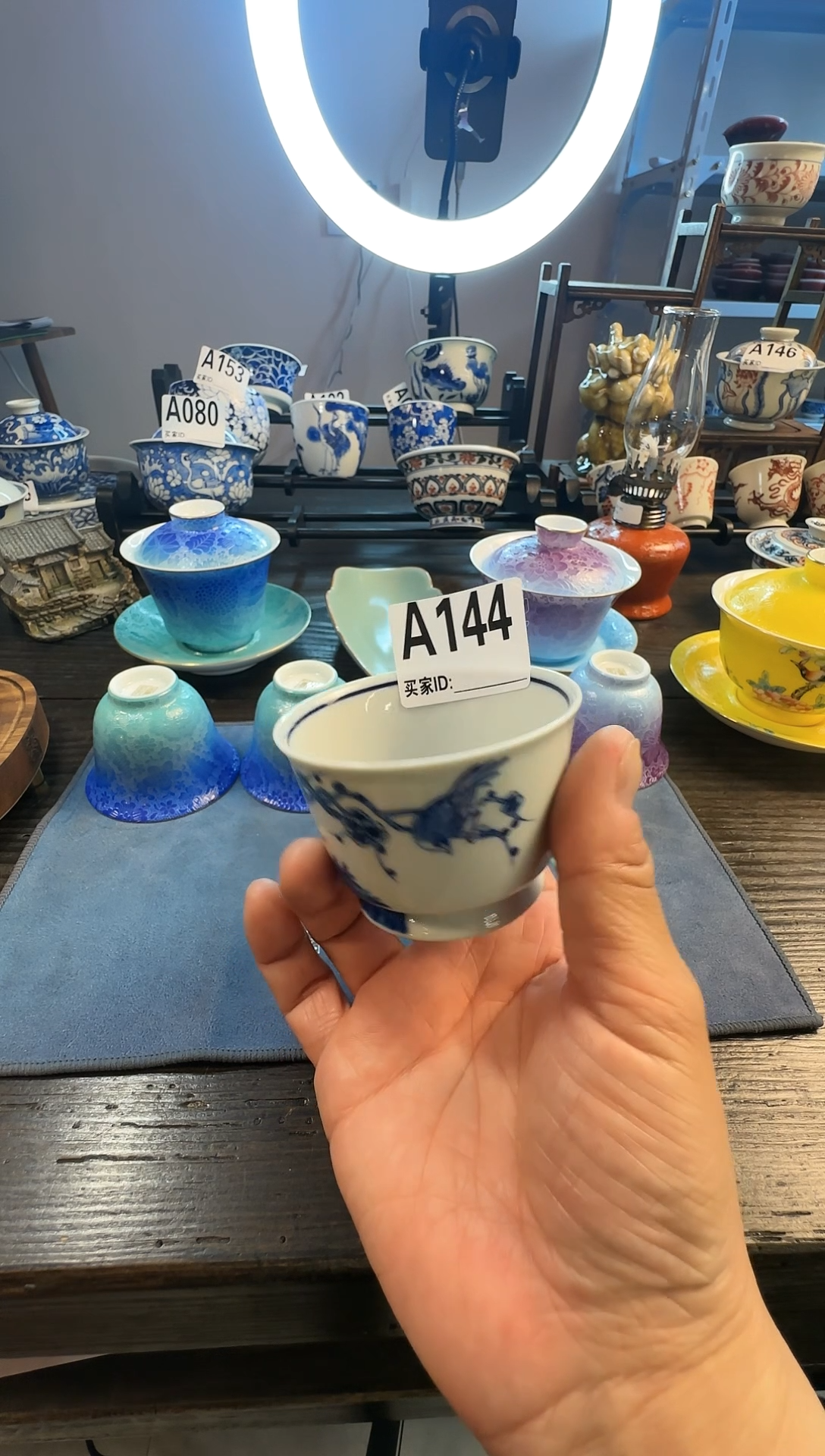 【闪购商品】景德镇手工手绘陶瓷茶具