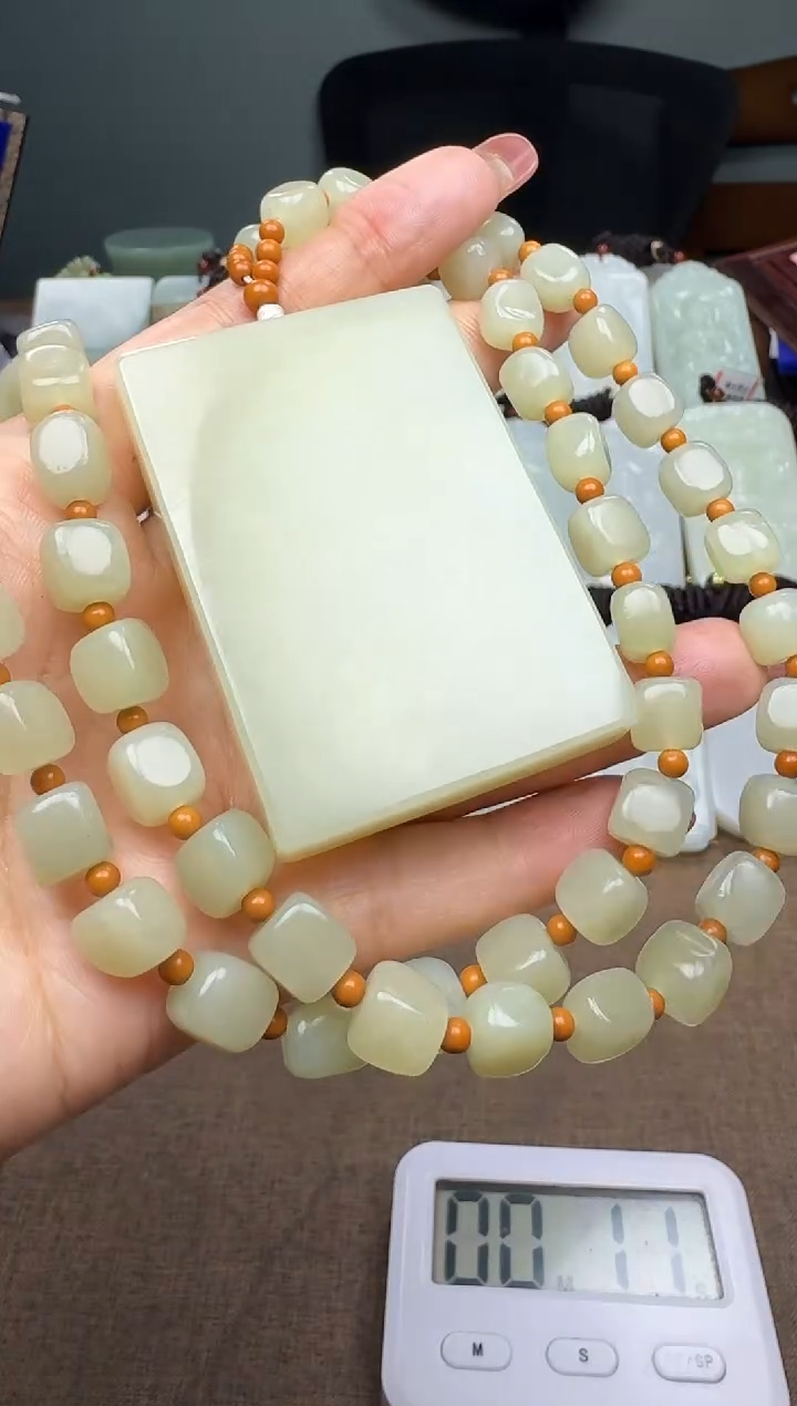 【闪购商品】和田玉颈饰未镶嵌和田玉挂件