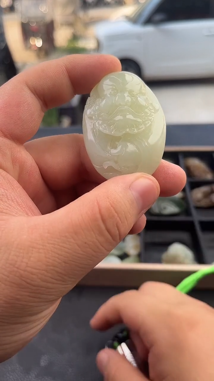 颈饰未镶嵌和田玉冰****后25