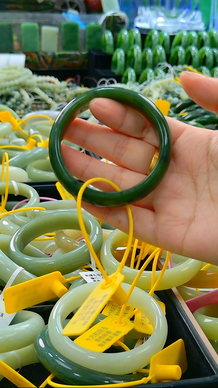 未镶嵌手镯和田玉静*57.3