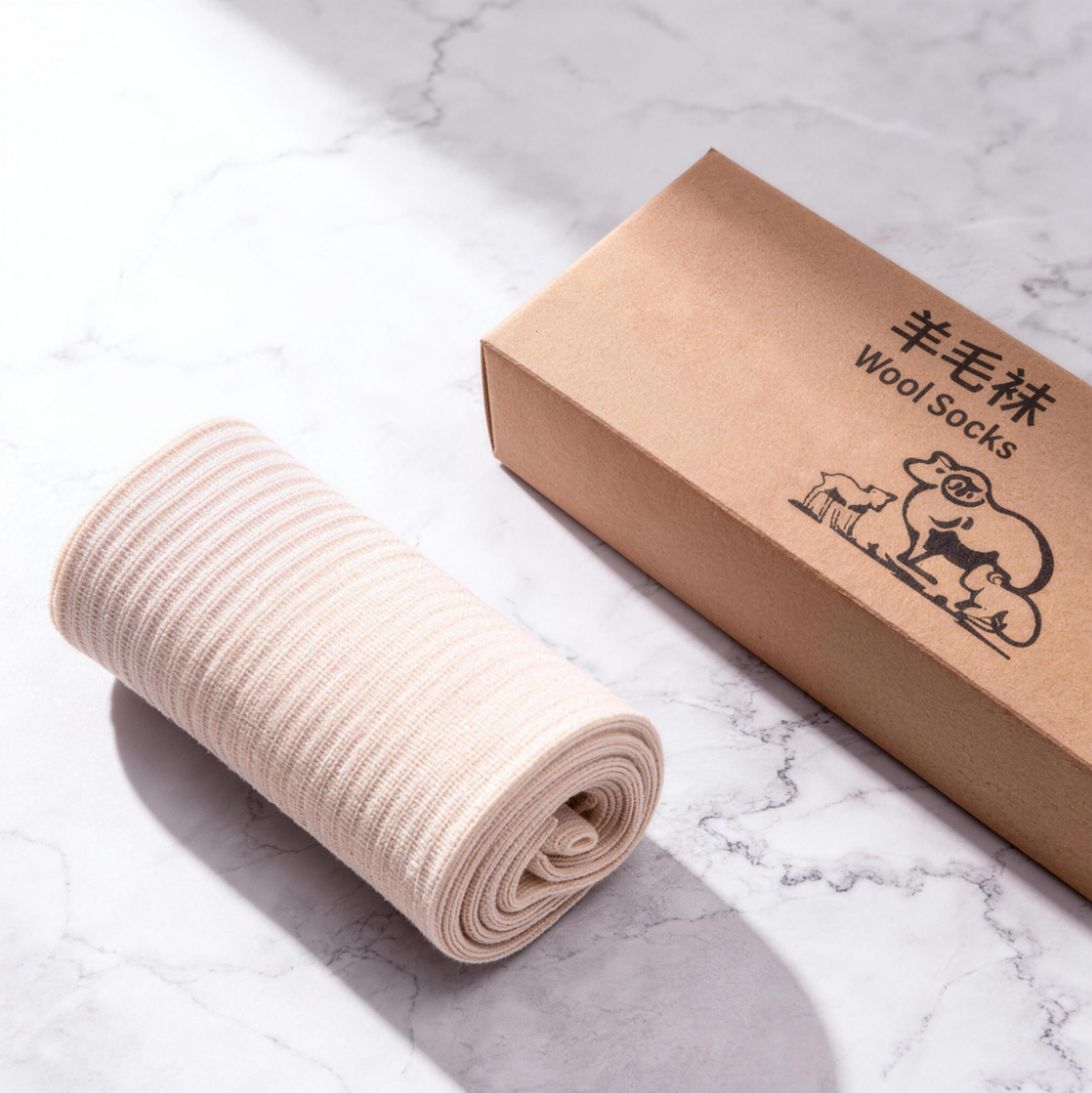 精纺羊毛袜一双男袜