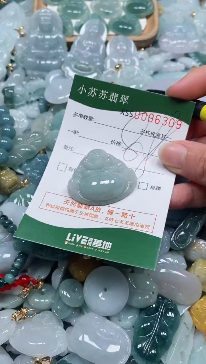 【闪购商品】翡翠颈饰未镶嵌闪购商品0096309