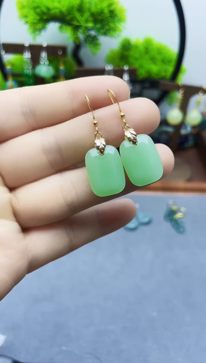 未镶嵌和田玉耳饰244000