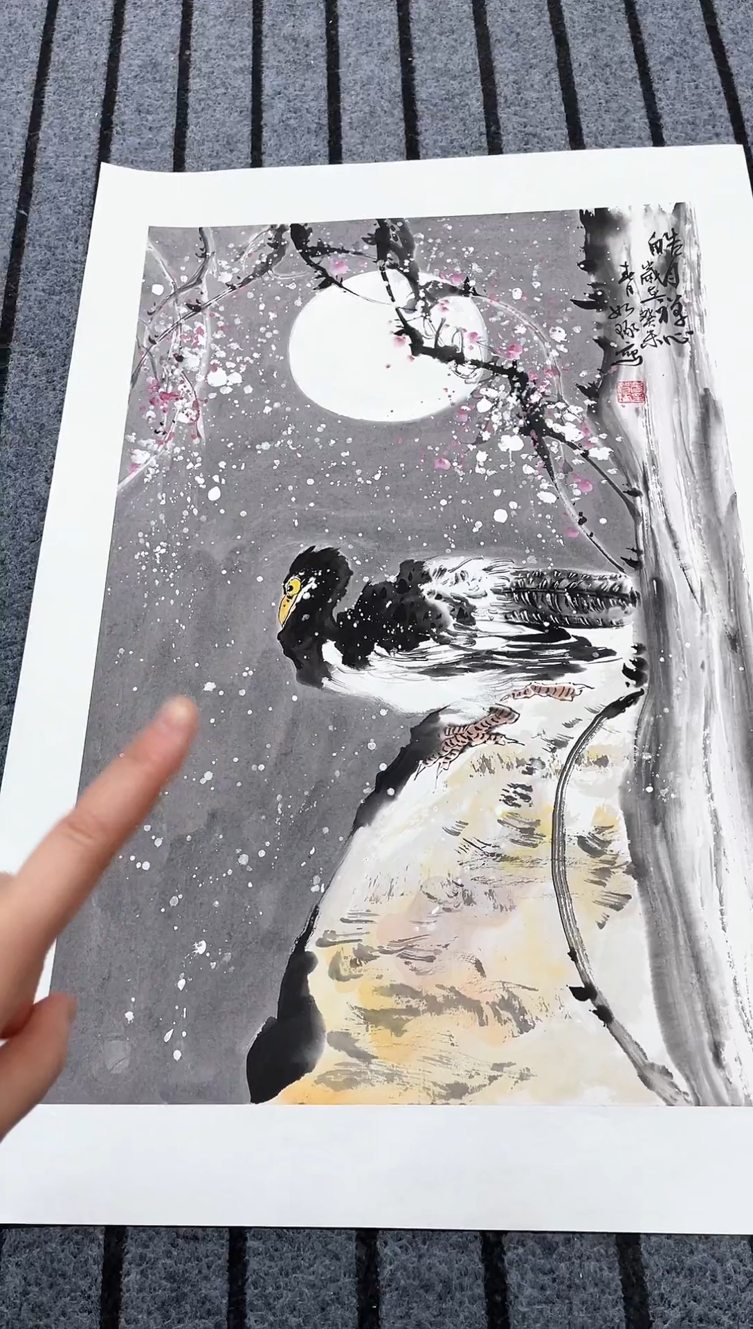 精品国画花鸟作品