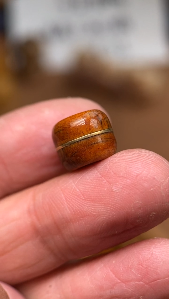 【闪购商品】牛骨其他P584-汉堡珠-有棕裂