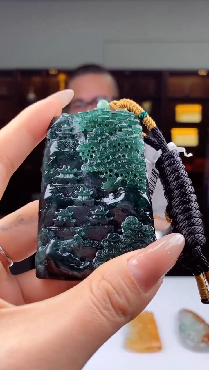 【闪购商品】定制翡翠未镶嵌13-翡翠A货毛货链接