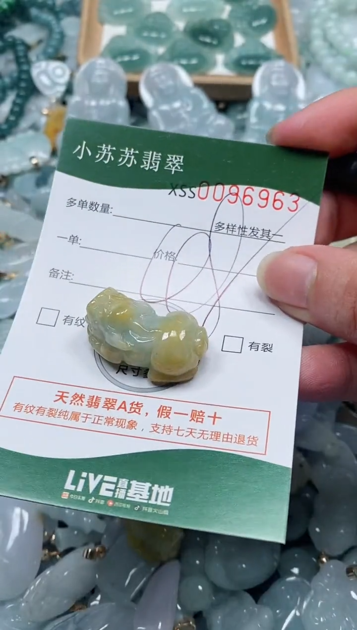 【闪购商品】翡翠颈饰未镶嵌闪购商品0096963