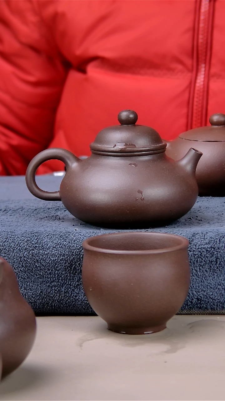 【闪购商品】紫砂茶壶200容天底草清