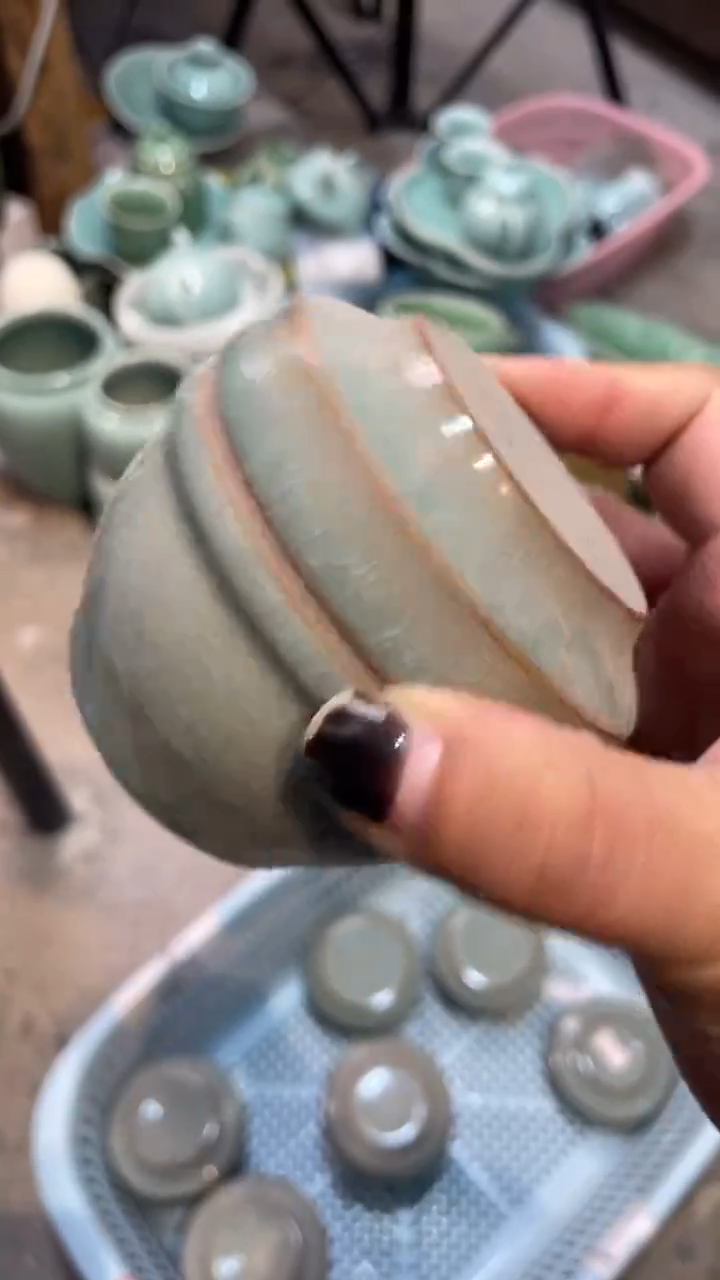 【闪购商品】纯手工 特价福利 微瑕 慧仙青瓷