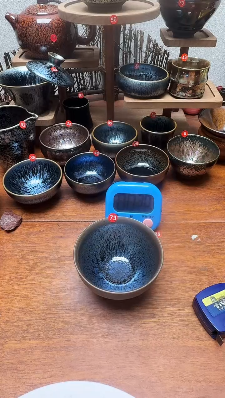茶盏2*73号建盏工匠茶器
