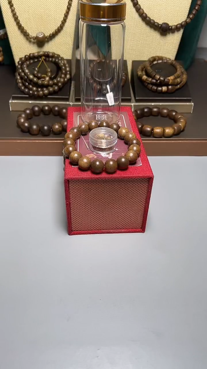 沉香芽庄白棋1.2圆珠单圈