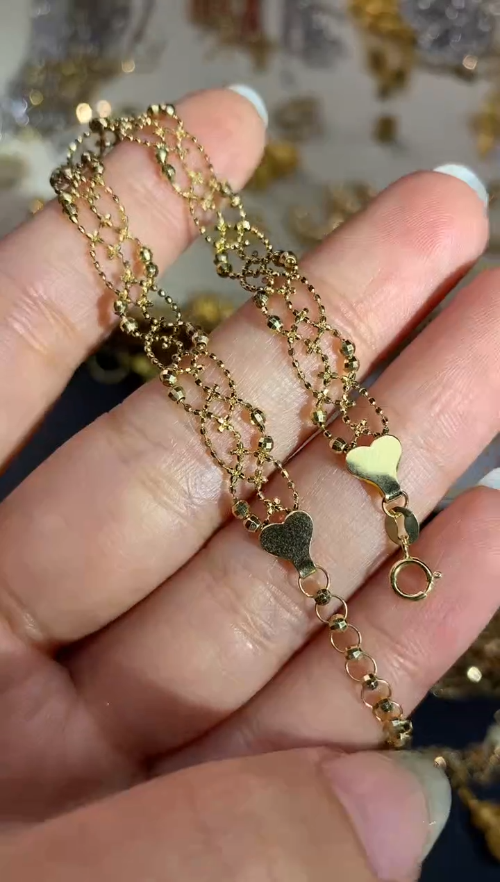 【闪购商品】18K金手链A11|多样性发货一件1980+0