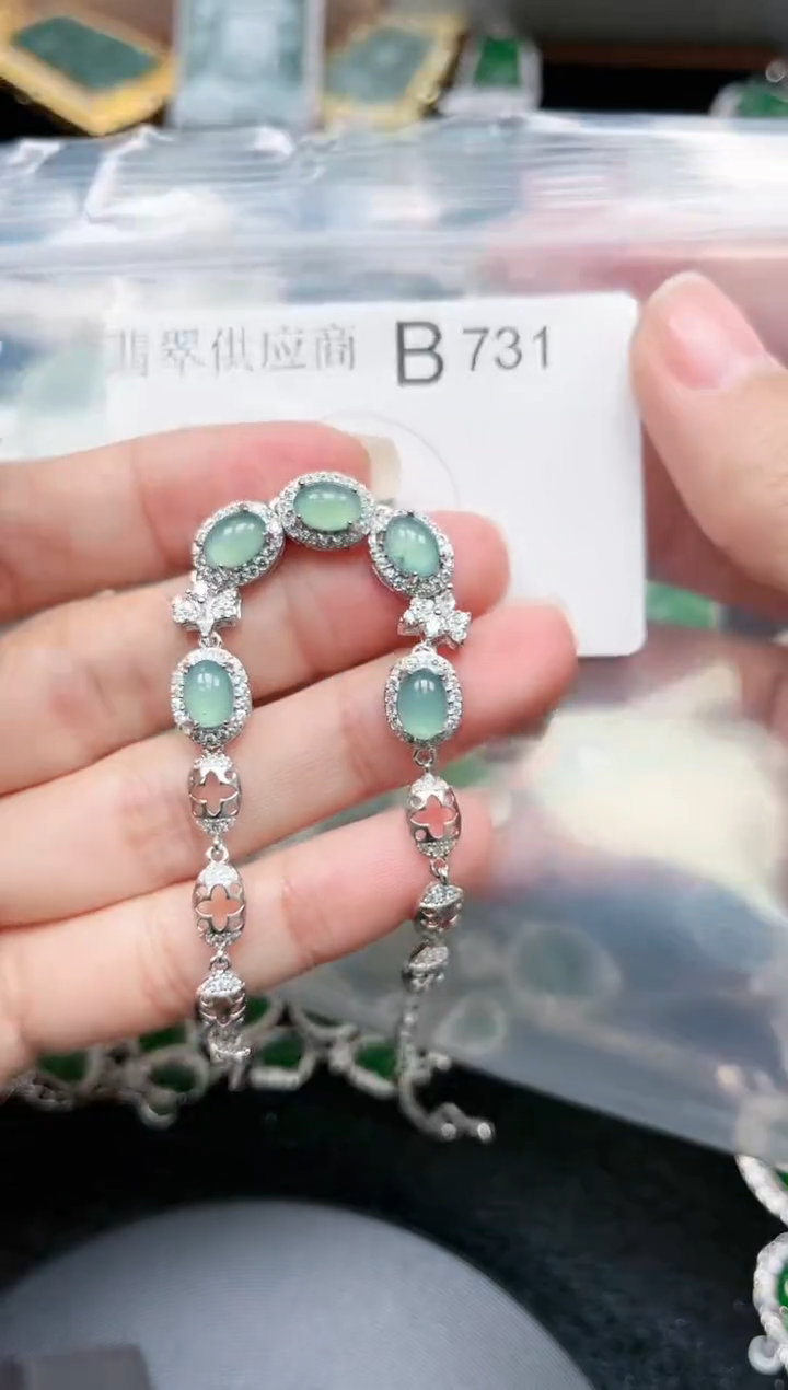 【闪购商品】翡翠颈饰未镶嵌赠皮绳731