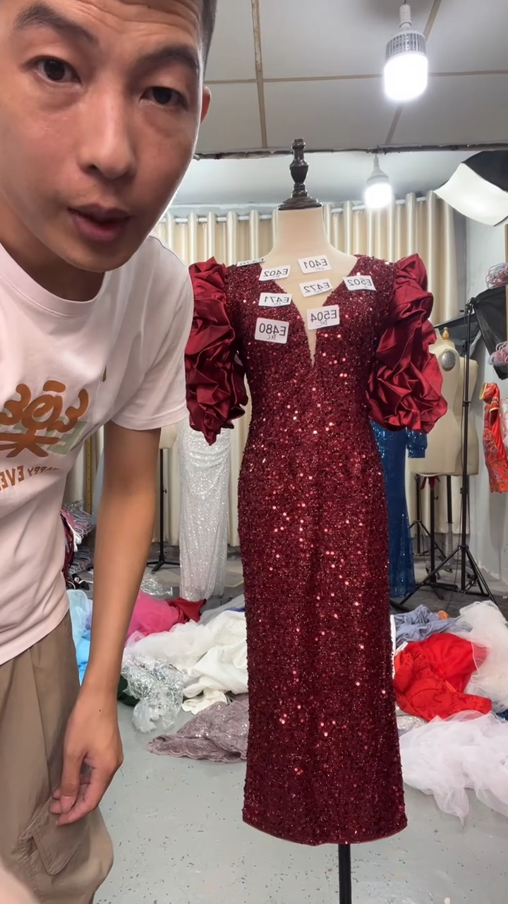 二蛋礼服=断码清仓 L