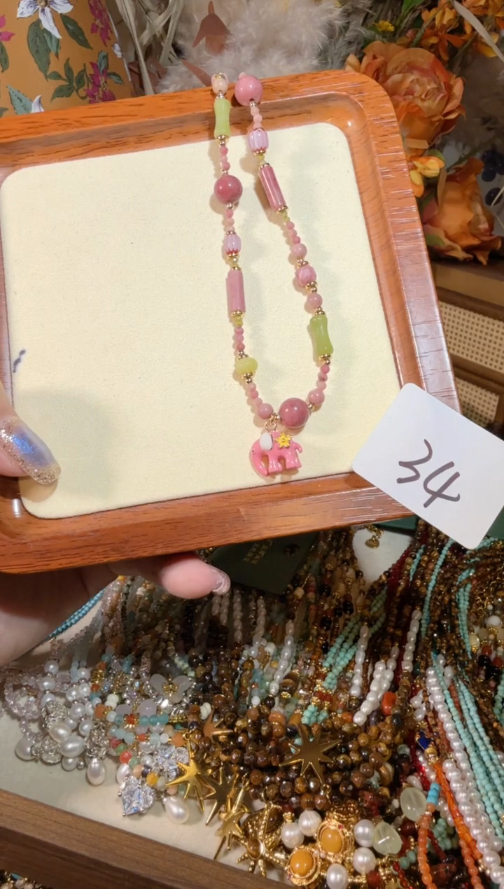 项链未镶嵌尖晶石034