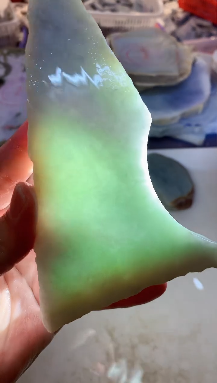 【闪购商品】翡翠未镶嵌颈饰0韩0翡翠珠66