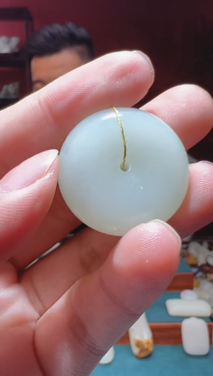 【闪购商品】和田玉吊坠(不含链)未镶嵌1