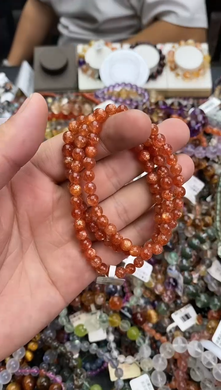 未镶嵌手链日光石手链