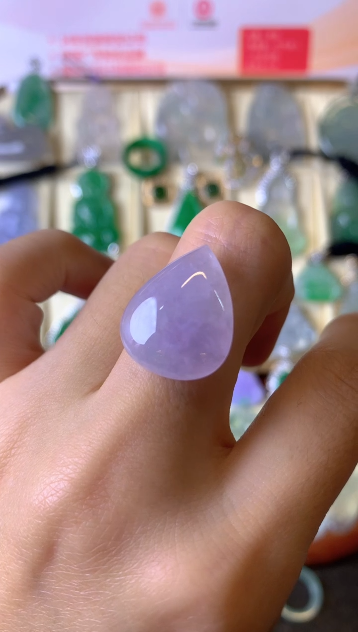 【闪购商品】定制翡翠未镶嵌1裸玉（客户意向镶嵌）