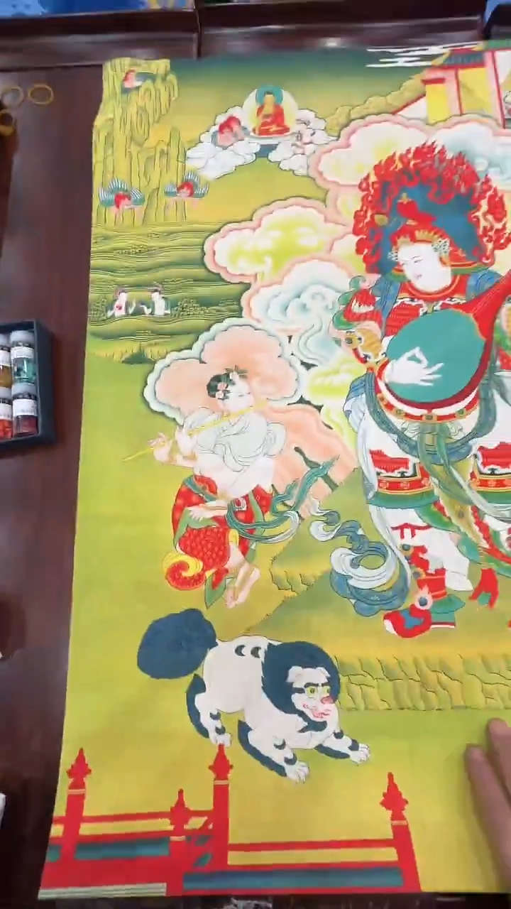 卷轴画唐卡16071
