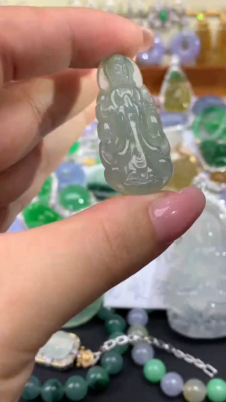 【闪购商品】翡翠颈饰未镶嵌7-天然翡翠
