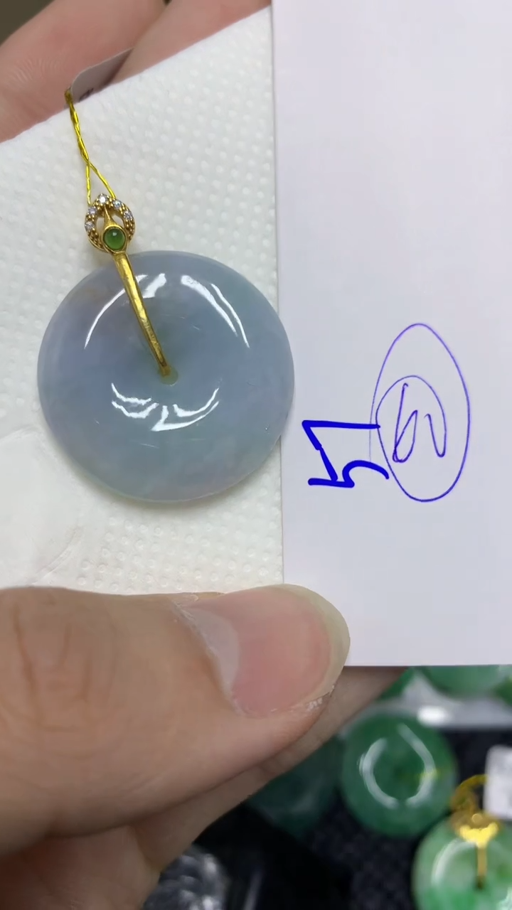 颈饰未镶嵌翡翠缅甸A货翡翠