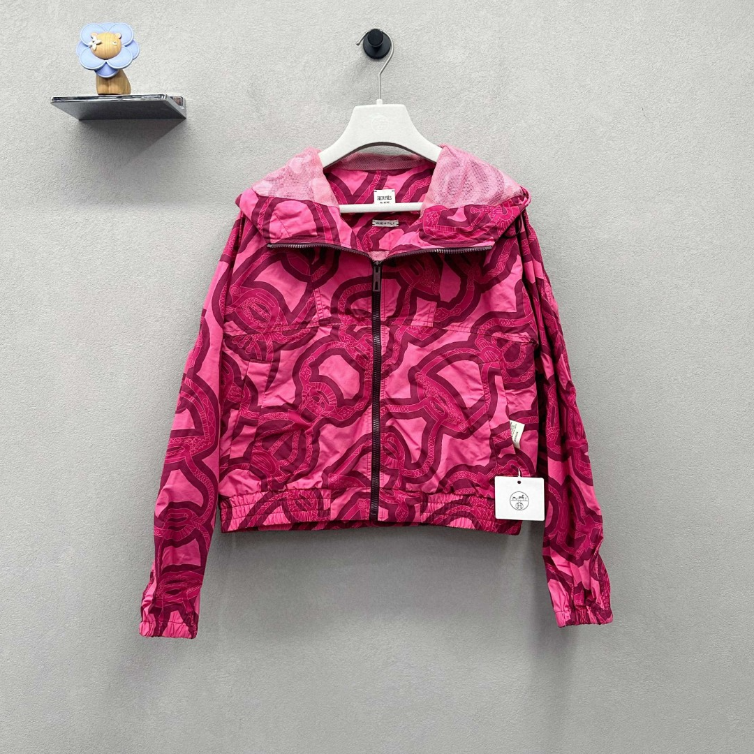 全新未使用 Hermes/爱马仕 夹克外套/尺码38 /Qk030021