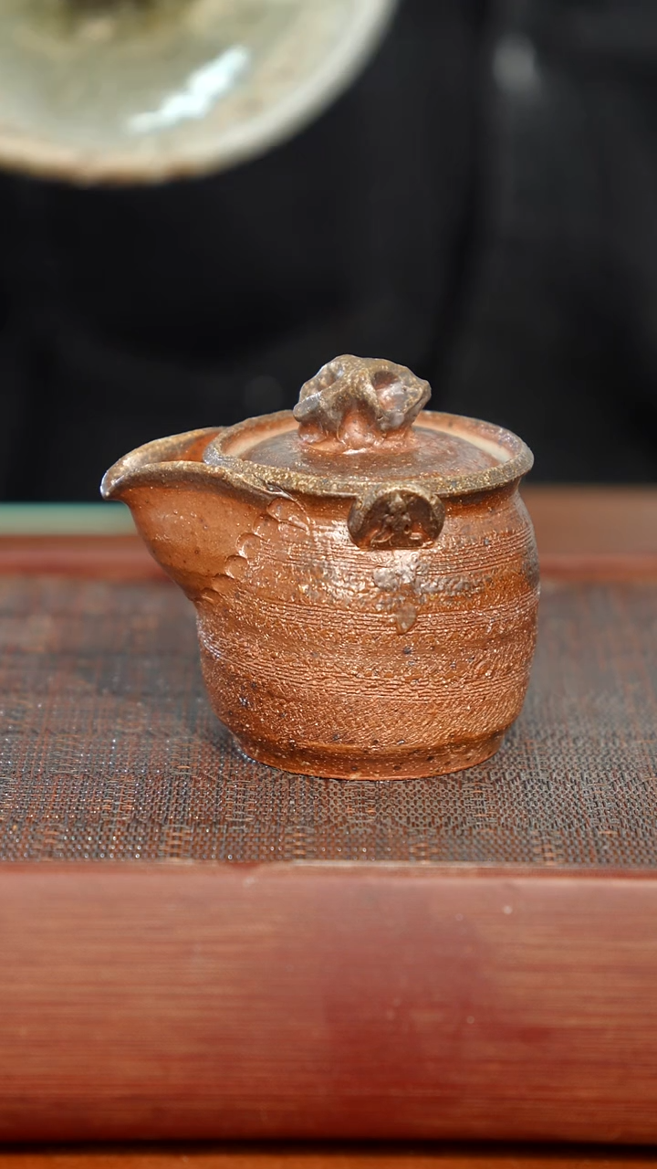 陶瓷奢瓷/瑞寅柴烧茶器（宝瓶）518瑕疵