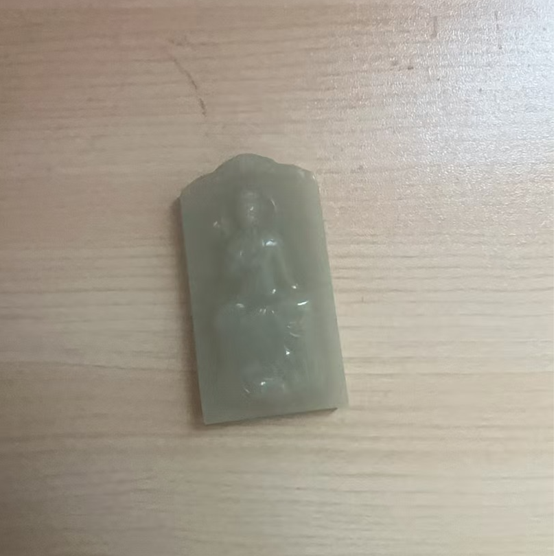 现货和田玉观音牌挂件ZY0000368