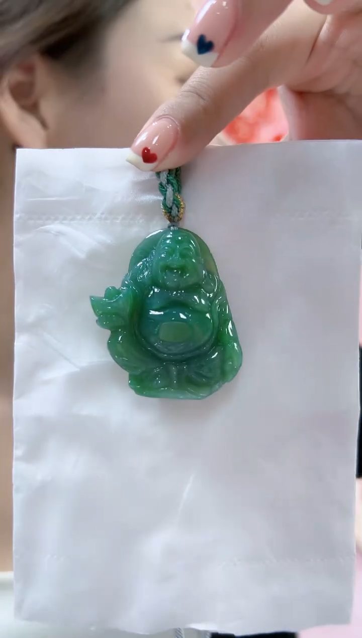 【闪购商品】翡翠颈饰未镶嵌孤品佛公
