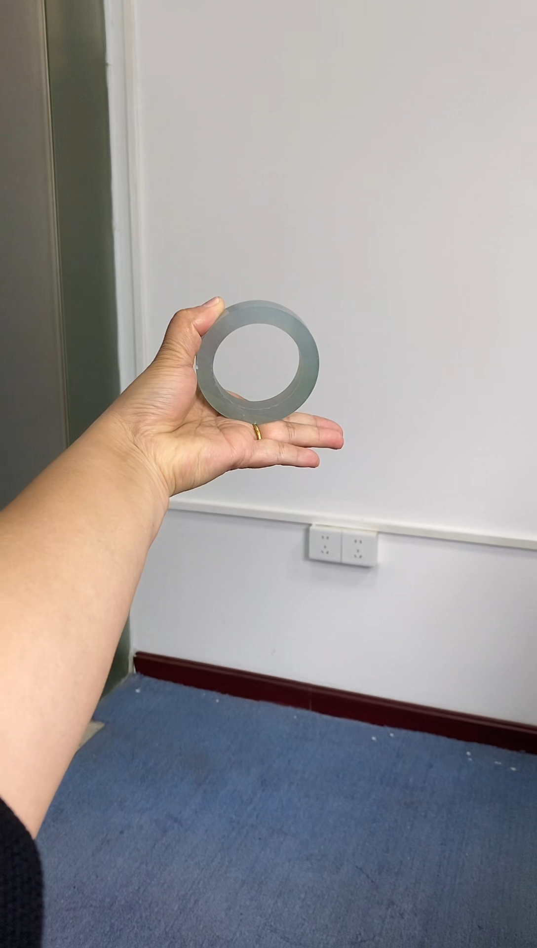 【闪购商品】定制翡翠定制毛胚手镯未镶嵌定制手镯不退不换