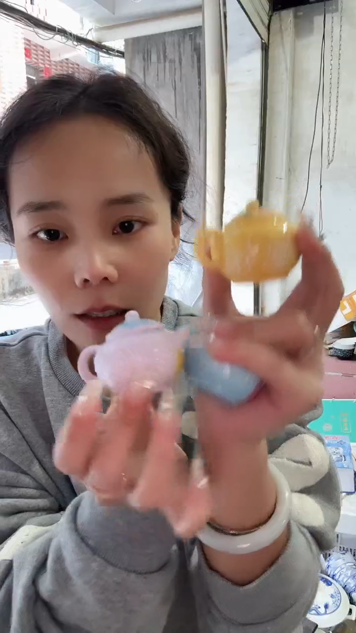 瓷片三个一装的冰箱贴