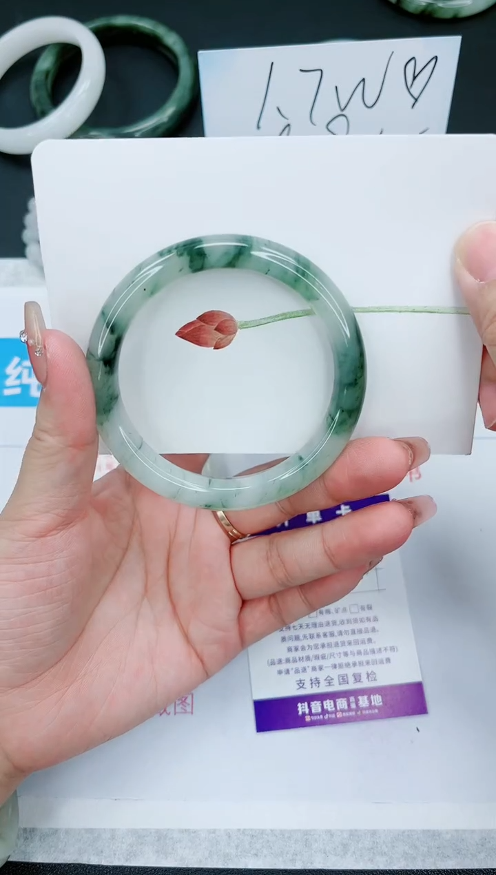 【闪购商品】石英质玉手镯未镶嵌171号-56.6