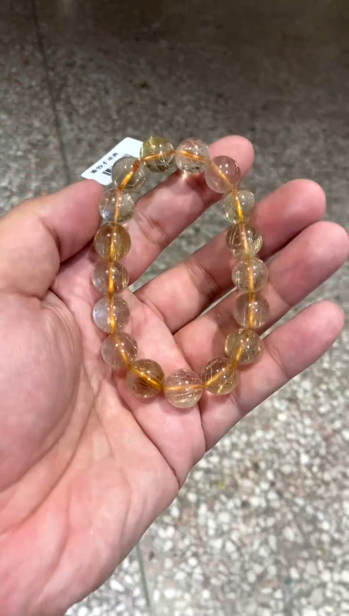 【闪购商品】水晶506-未镶嵌发金12.2mm+