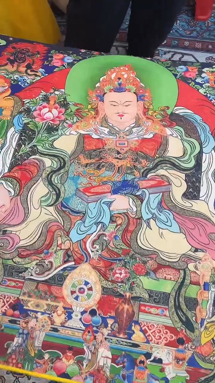 卷轴画绘画类唐卡 16024