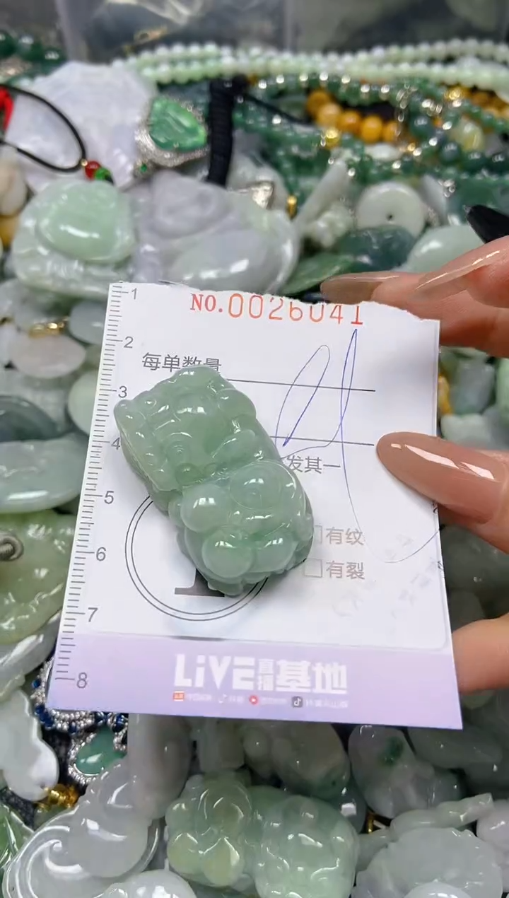 【闪购商品】翡翠颈饰未镶嵌闪购0026041